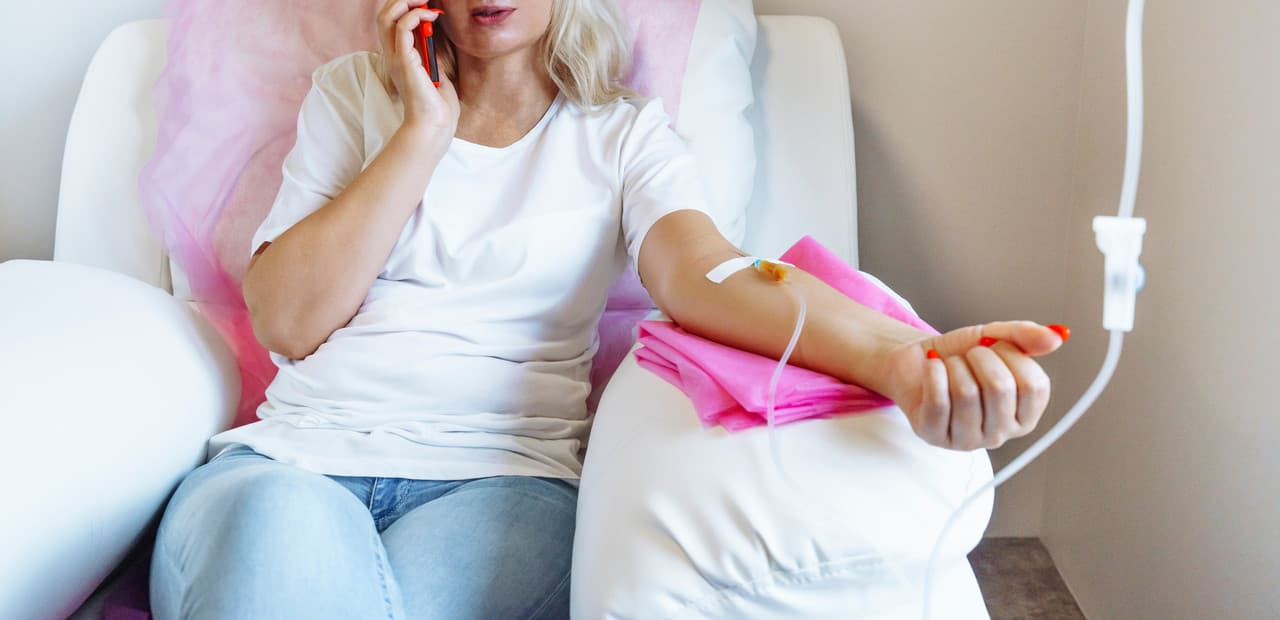 IV therapy at The Beauty Spot Medspa in North Haven, CT.